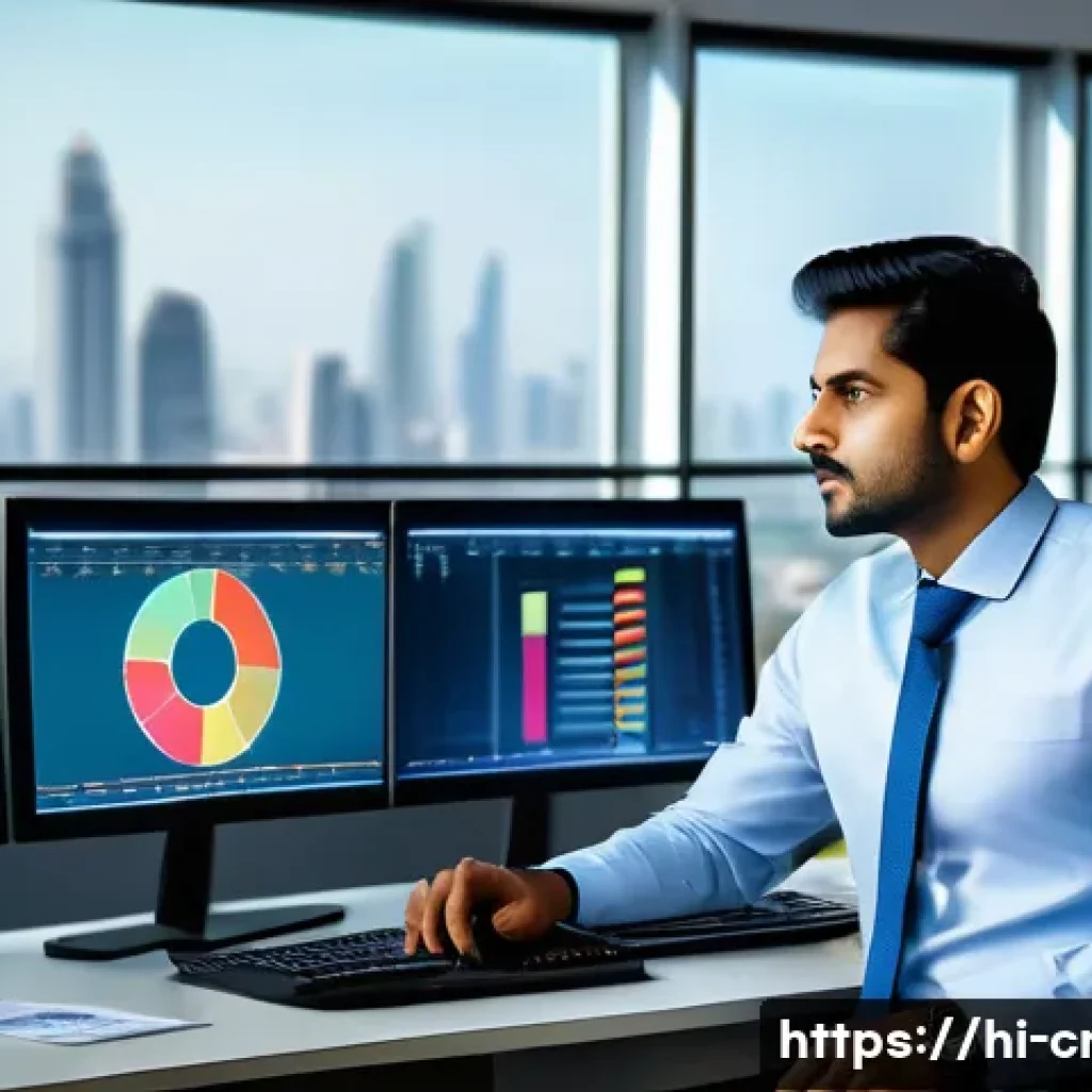 신용분석사 연봉 동향 2025 - A professional Indian credit analyst working in a modern financial office in Mumbai, surrounded by m...
